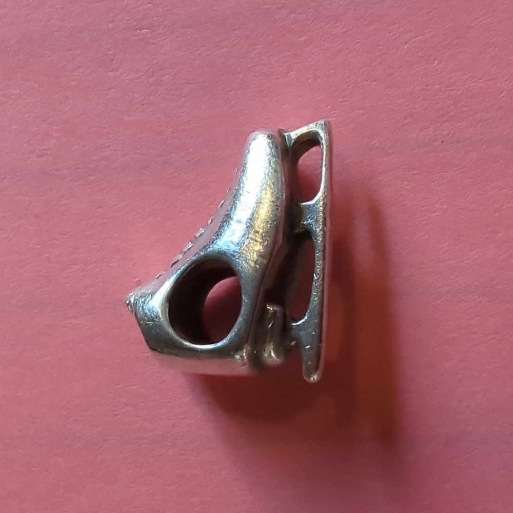 Pandora ice skate charm